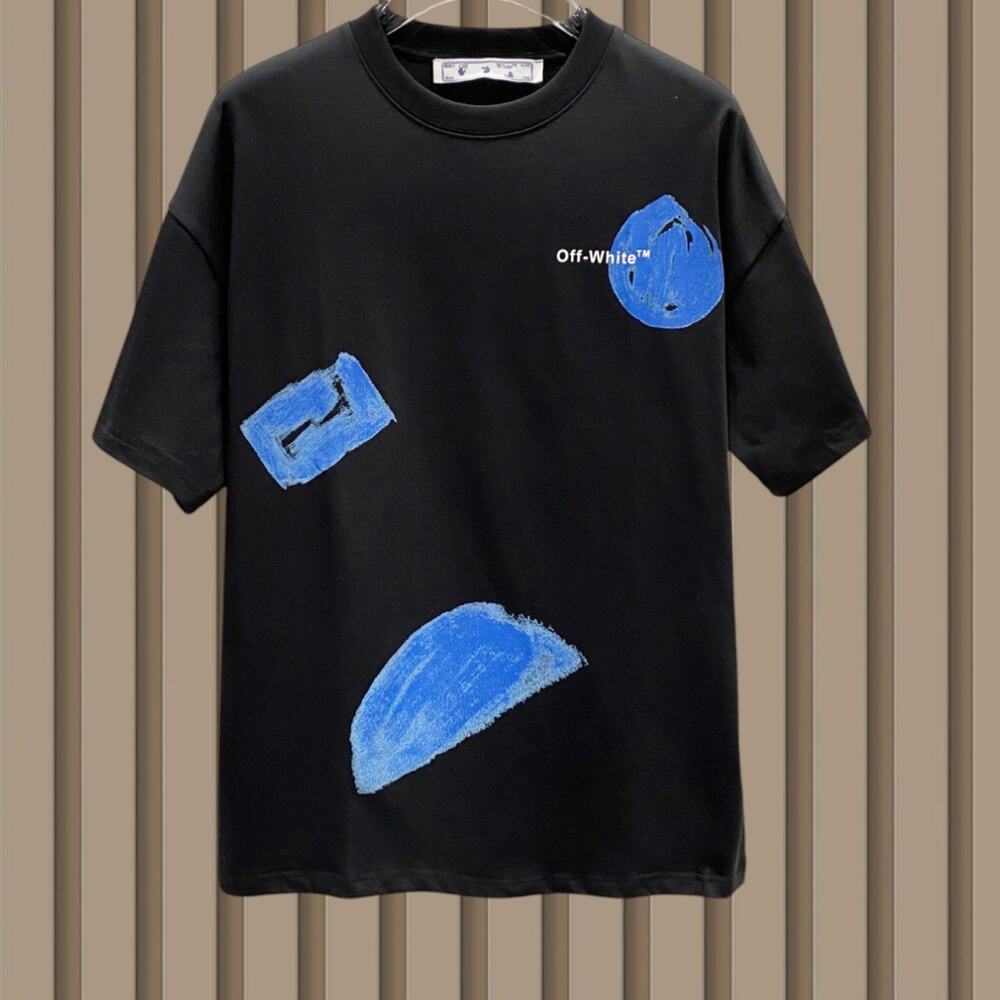 Off-White Men's Short Sleeve Black